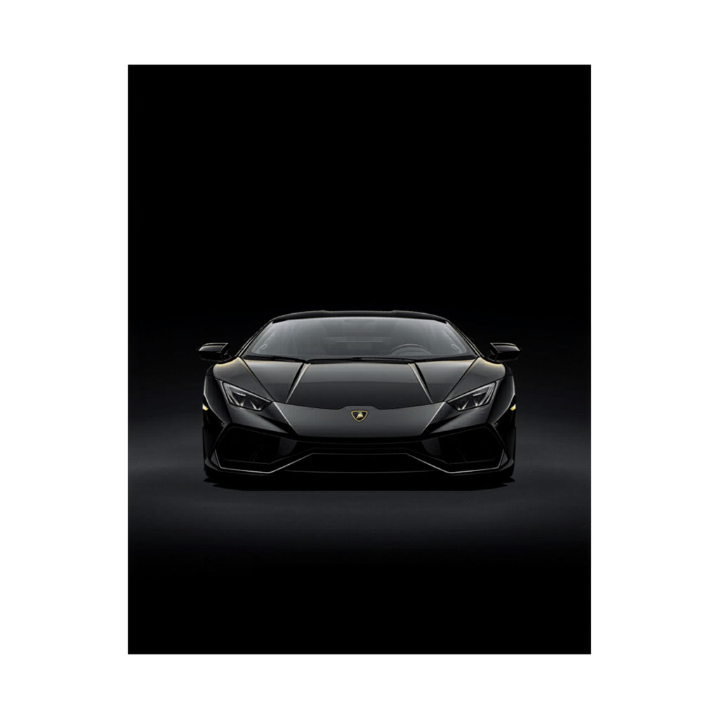 Lamborghini Aventador Front View Satin Poster (300gsm)